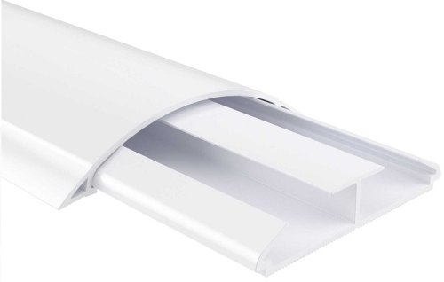 Кабель-канал напольный DKC In-liner Front CSP-F W 50x12мм (2000мм) белый (уп. 20м.) картинка